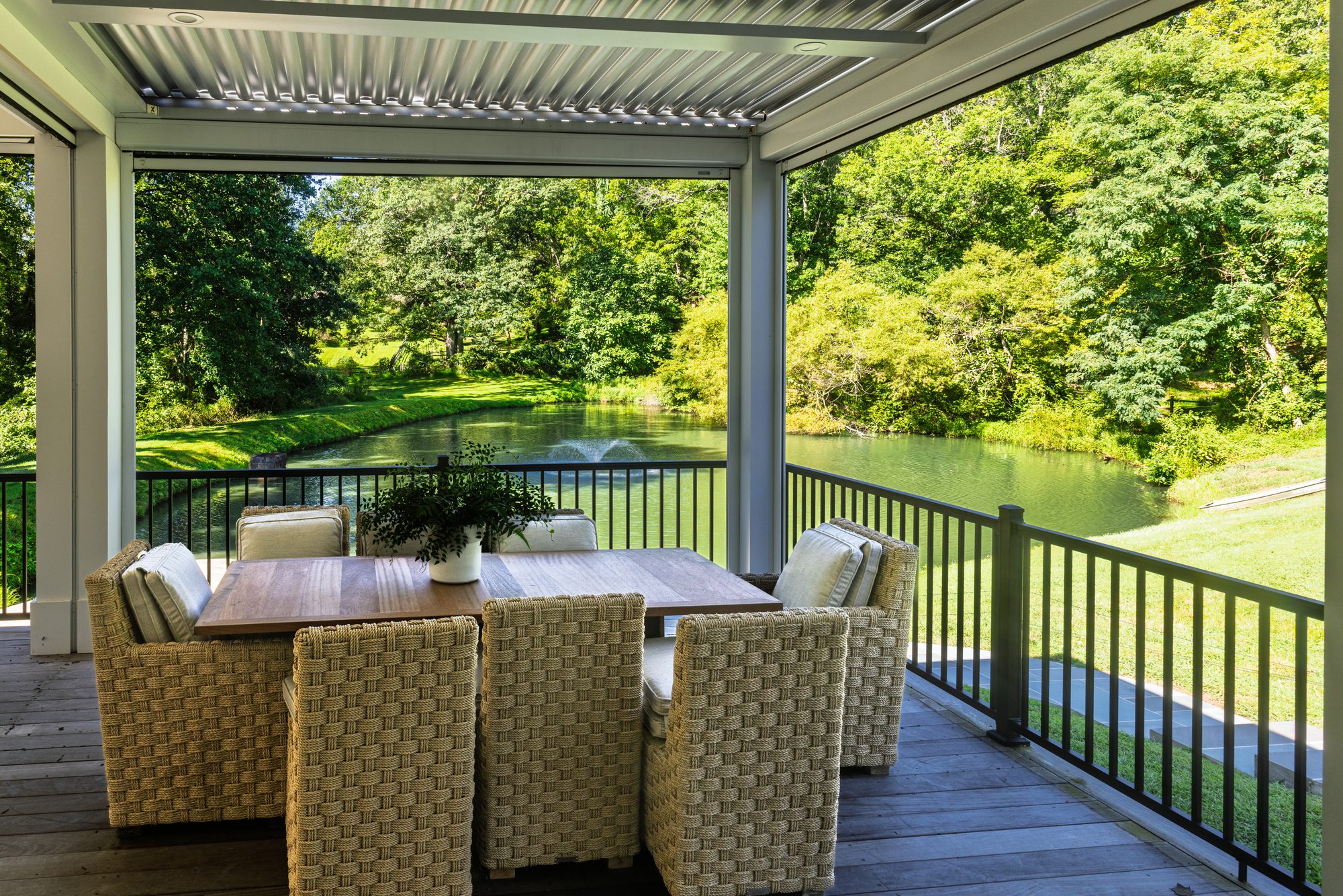 Pond-side Covered Deck, photo 3 of 8